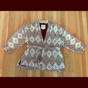 Madewell kimono jacket arrowhead